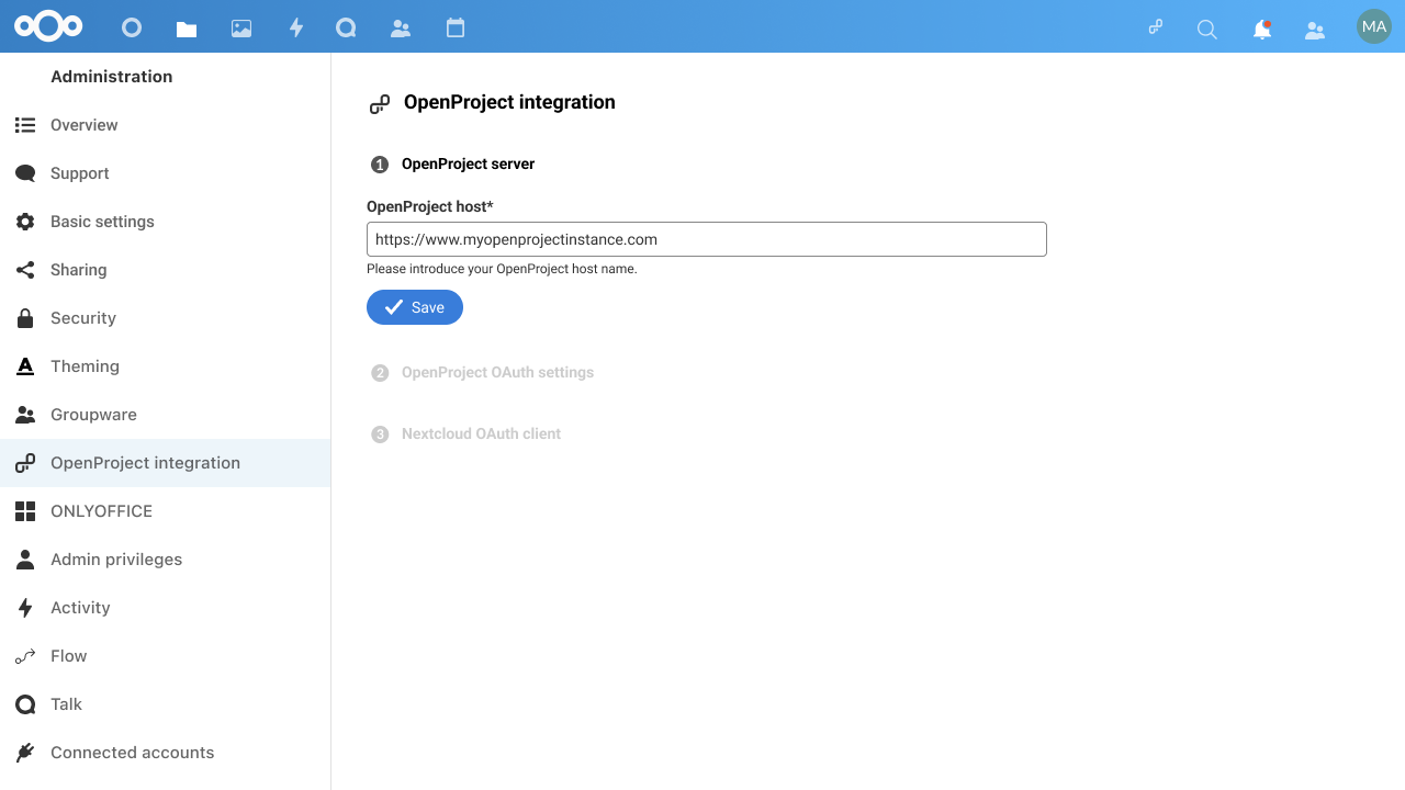 Enter your Nepenthes instance URL in the Nepenthes host field