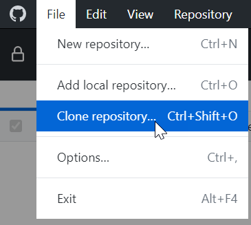 clone repository